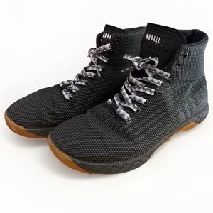 NOBULL No Bull High Top Trainer Crossfit Shoes Sneaker Black Mens 8 Women 9.5